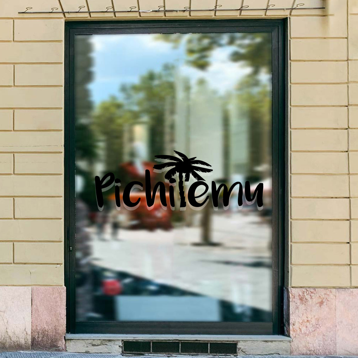 Adhesivo Pichilemu Surf letra