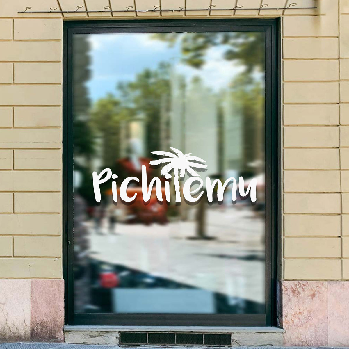 Adhesivo Pichilemu Surf letra