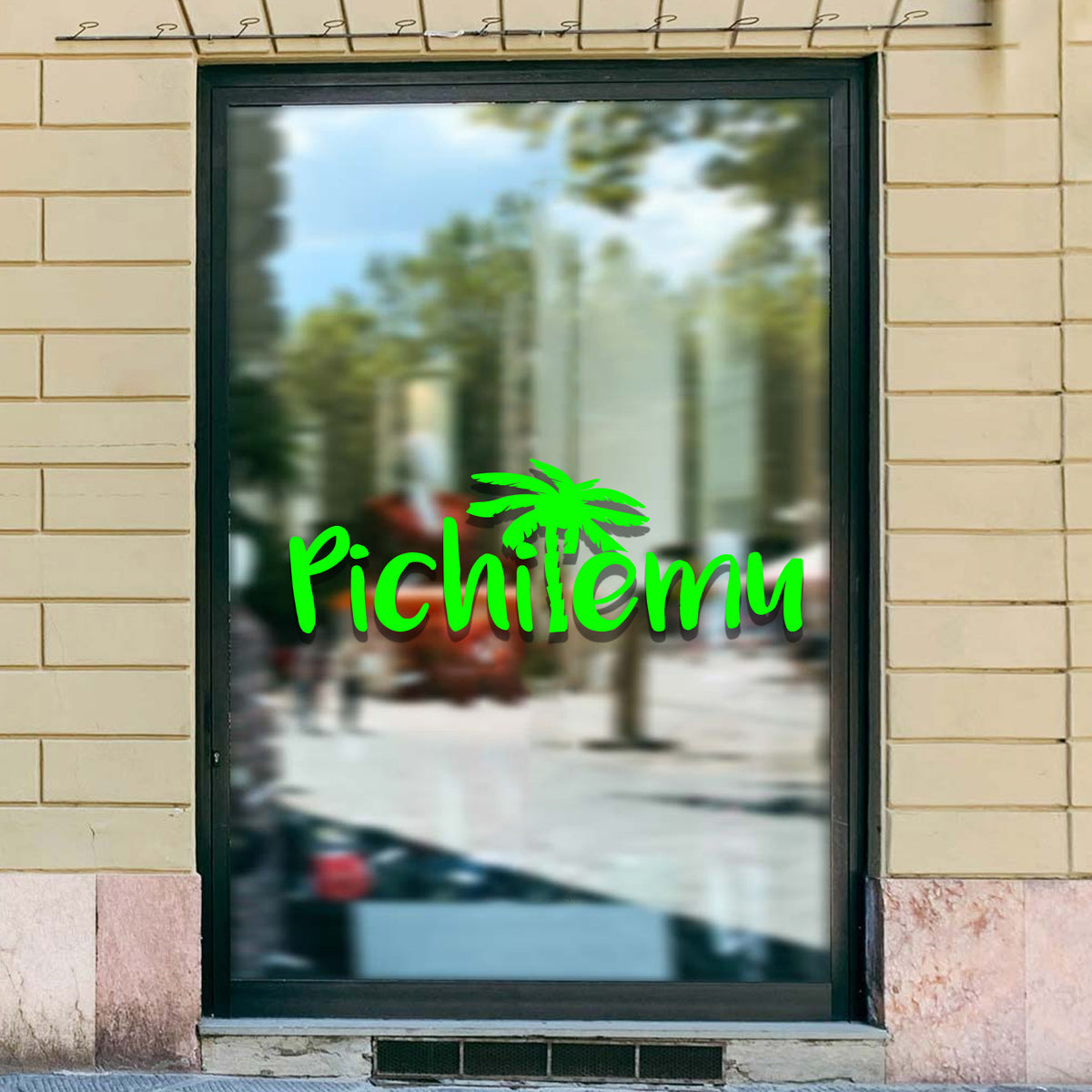 Adhesivo Pichilemu Surf letra