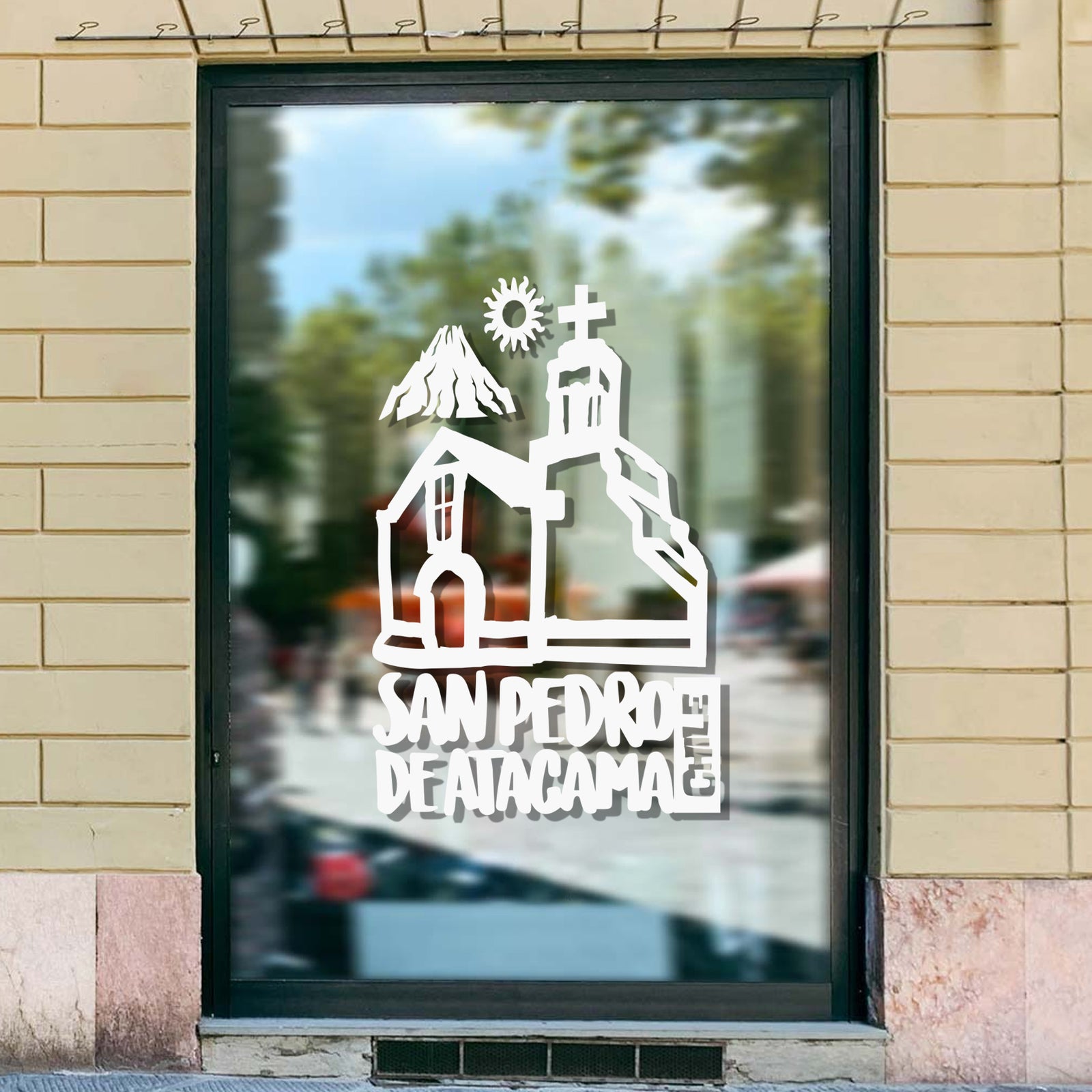 Adhesivo Iglesia San Pedro de Atacama