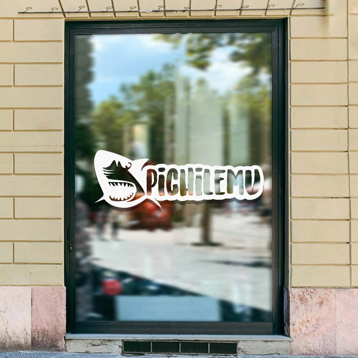 Adhesivo Tiburón Pichilemu