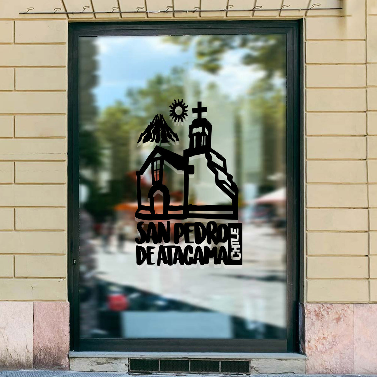 Adhesivo Iglesia San Pedro de Atacama