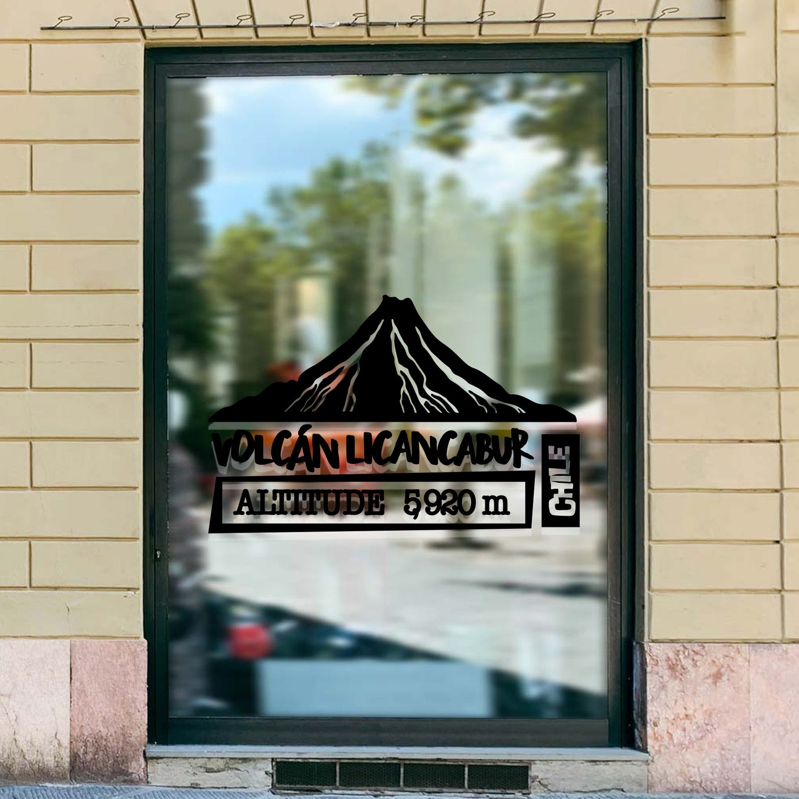 Adhesivo Volcán Licancabur