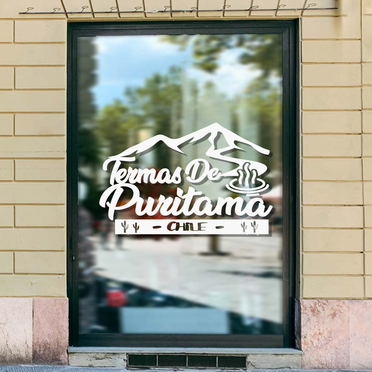 Adhesivo Termas De Puritama