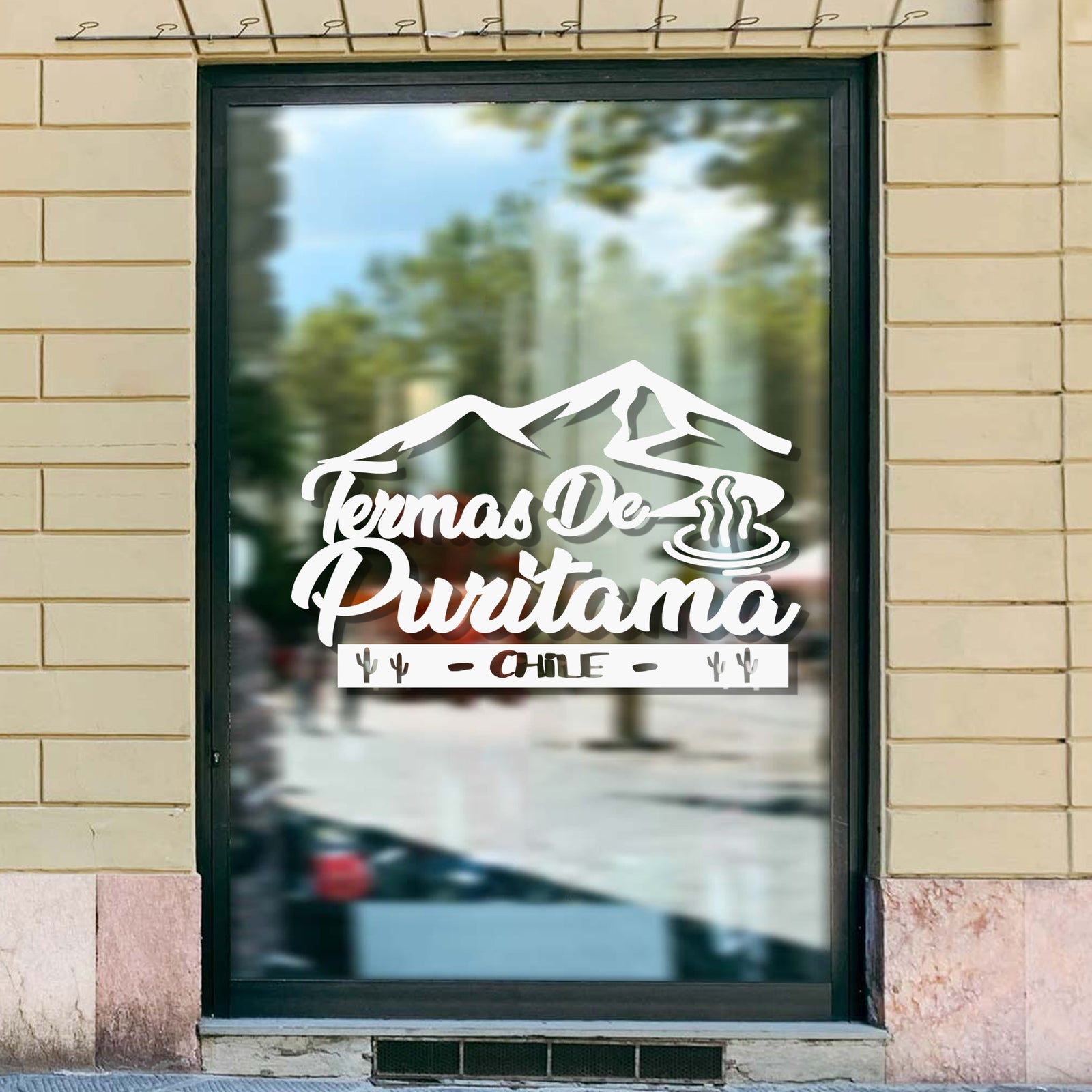 Adhesivo Termas De Puritama