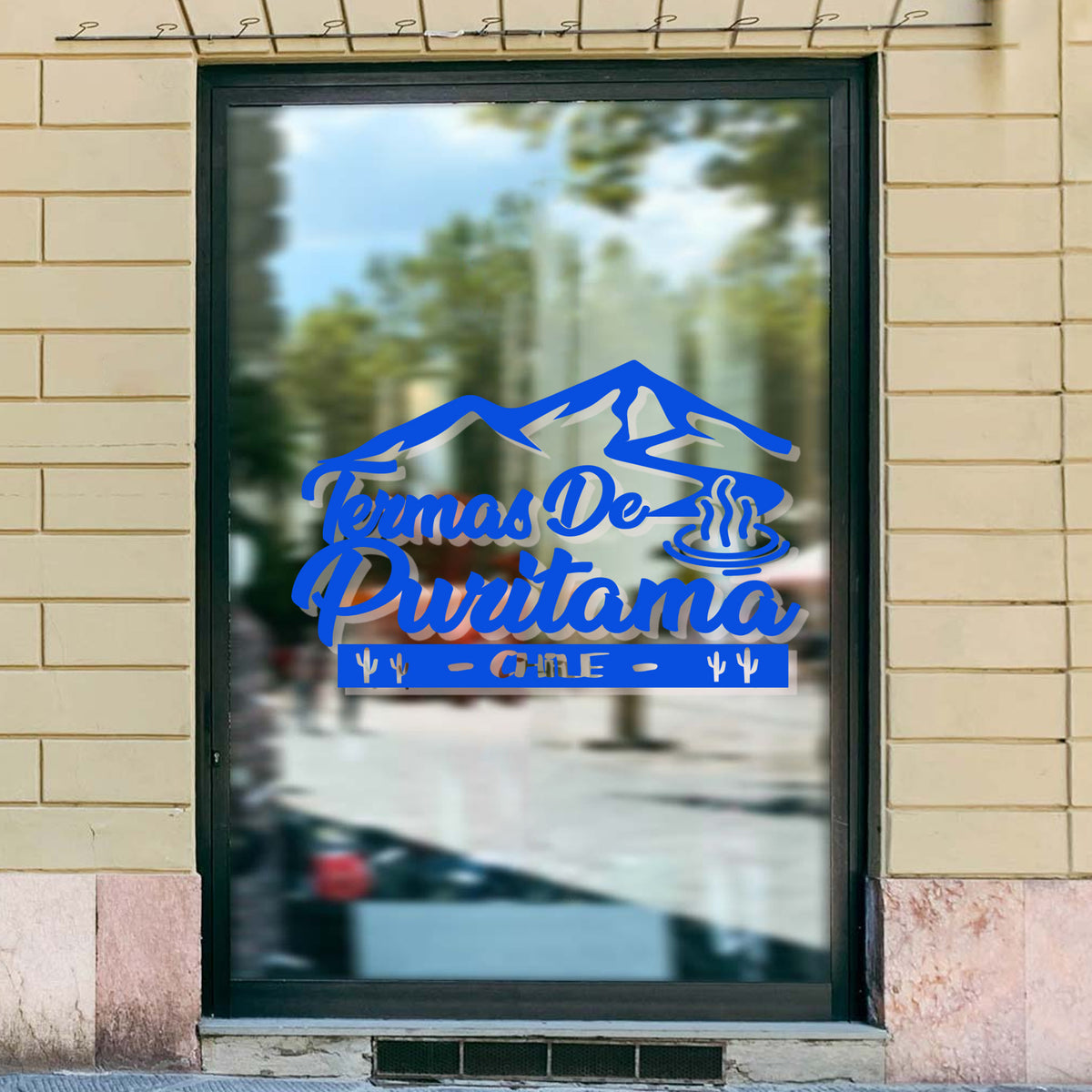 Adhesivo Termas De Puritama