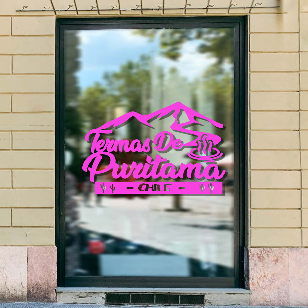 Adhesivo Termas De Puritama