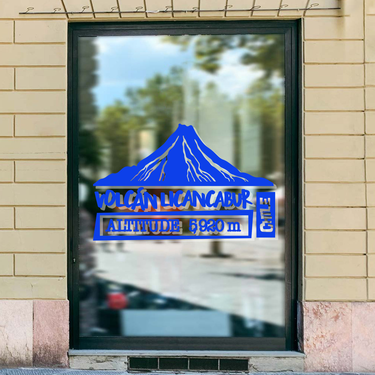 Adhesivo Volcán Licancabur