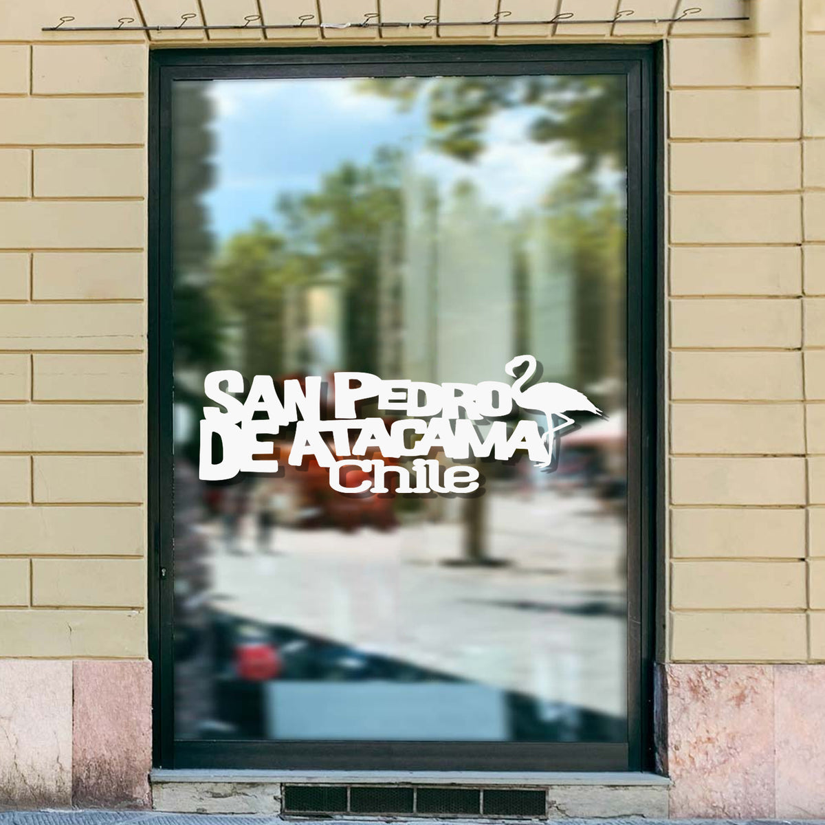 Adhesivo Flamenco San Pedro de Atacama