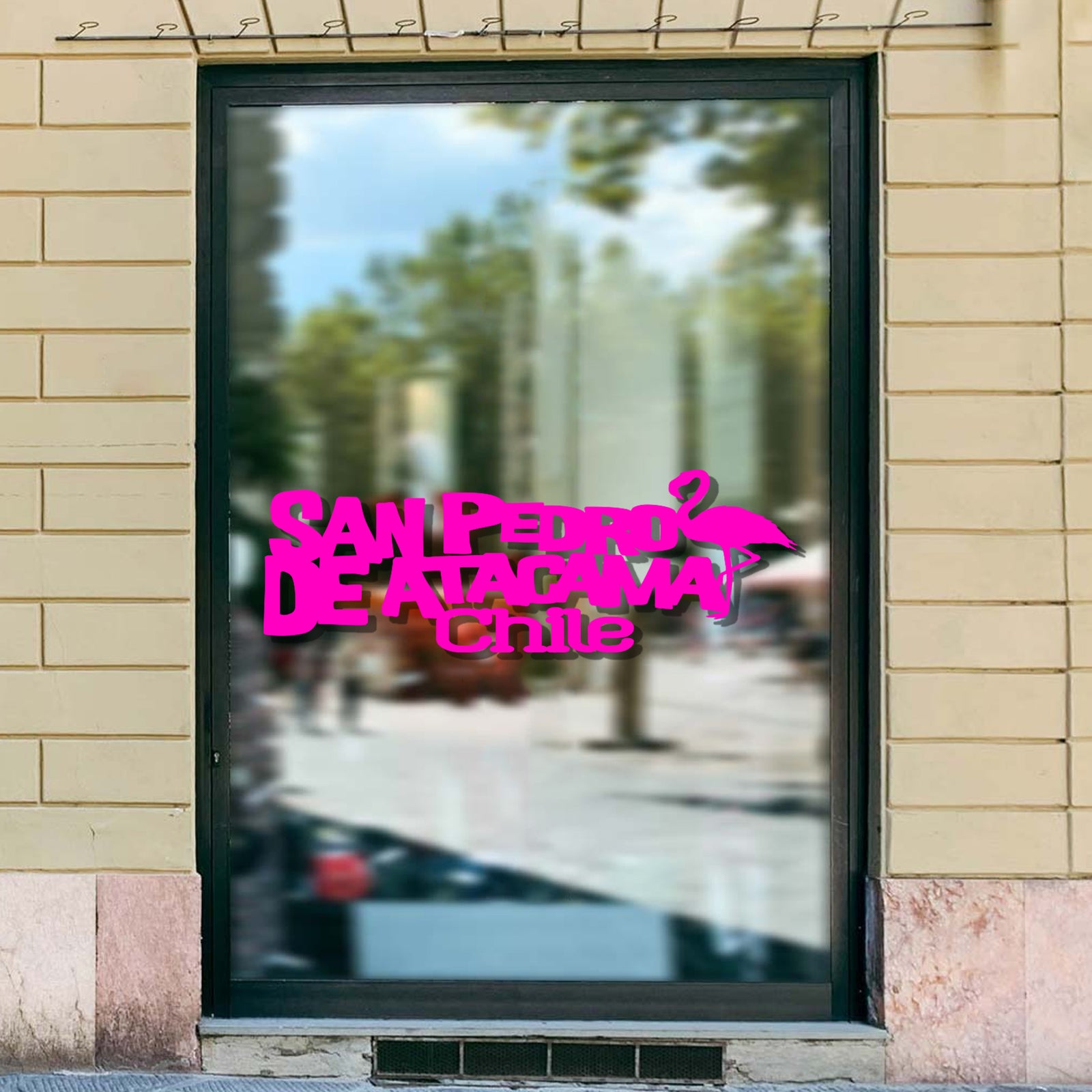 Adhesivo Flamenco San Pedro de Atacama