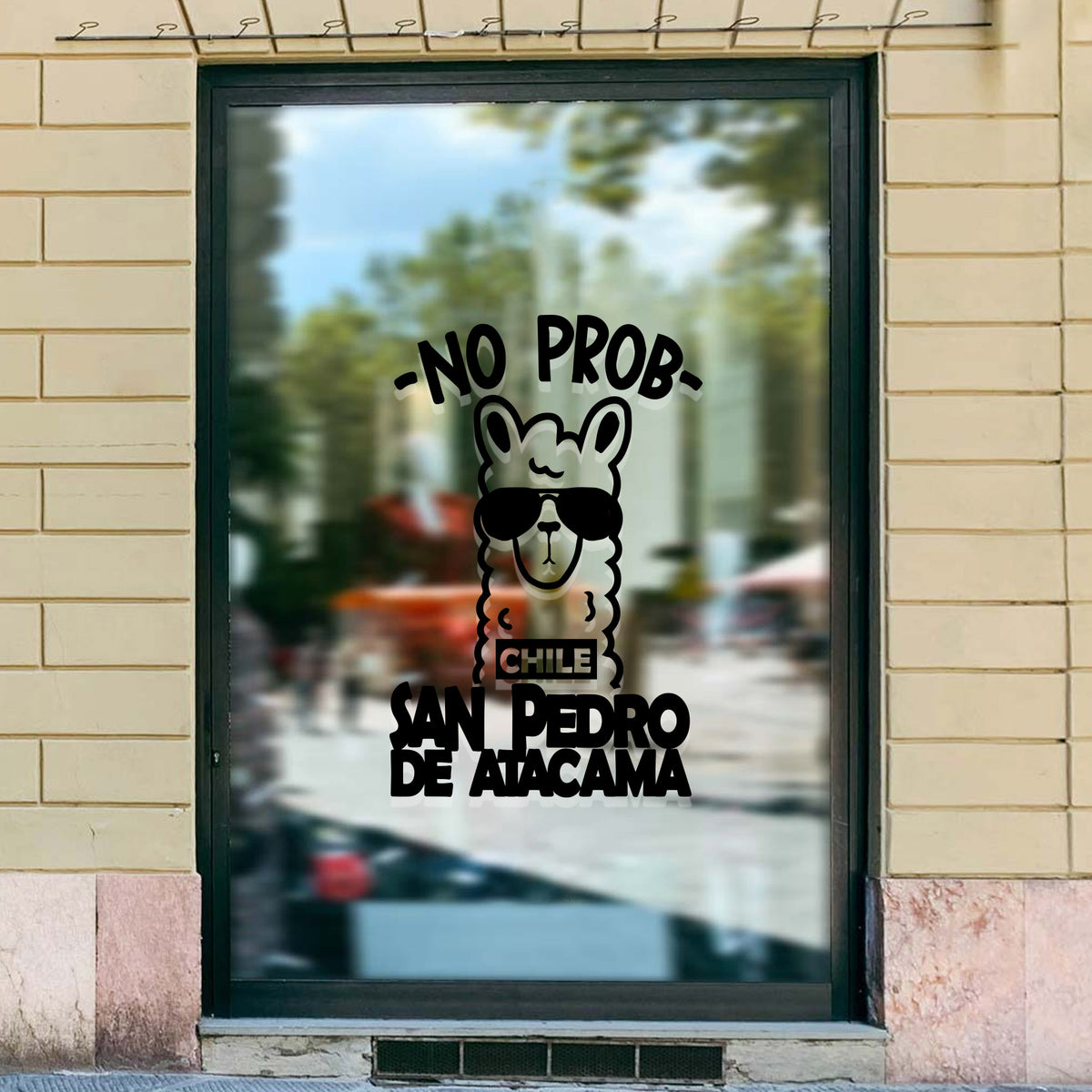Adhesivo Llama No Prob San Pedro De Atacama