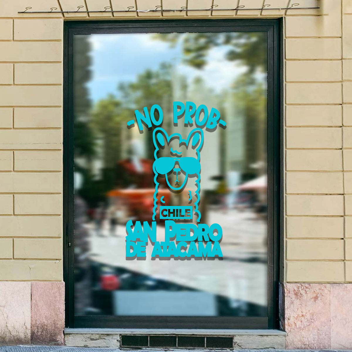 Adhesivo Llama No Prob San Pedro De Atacama