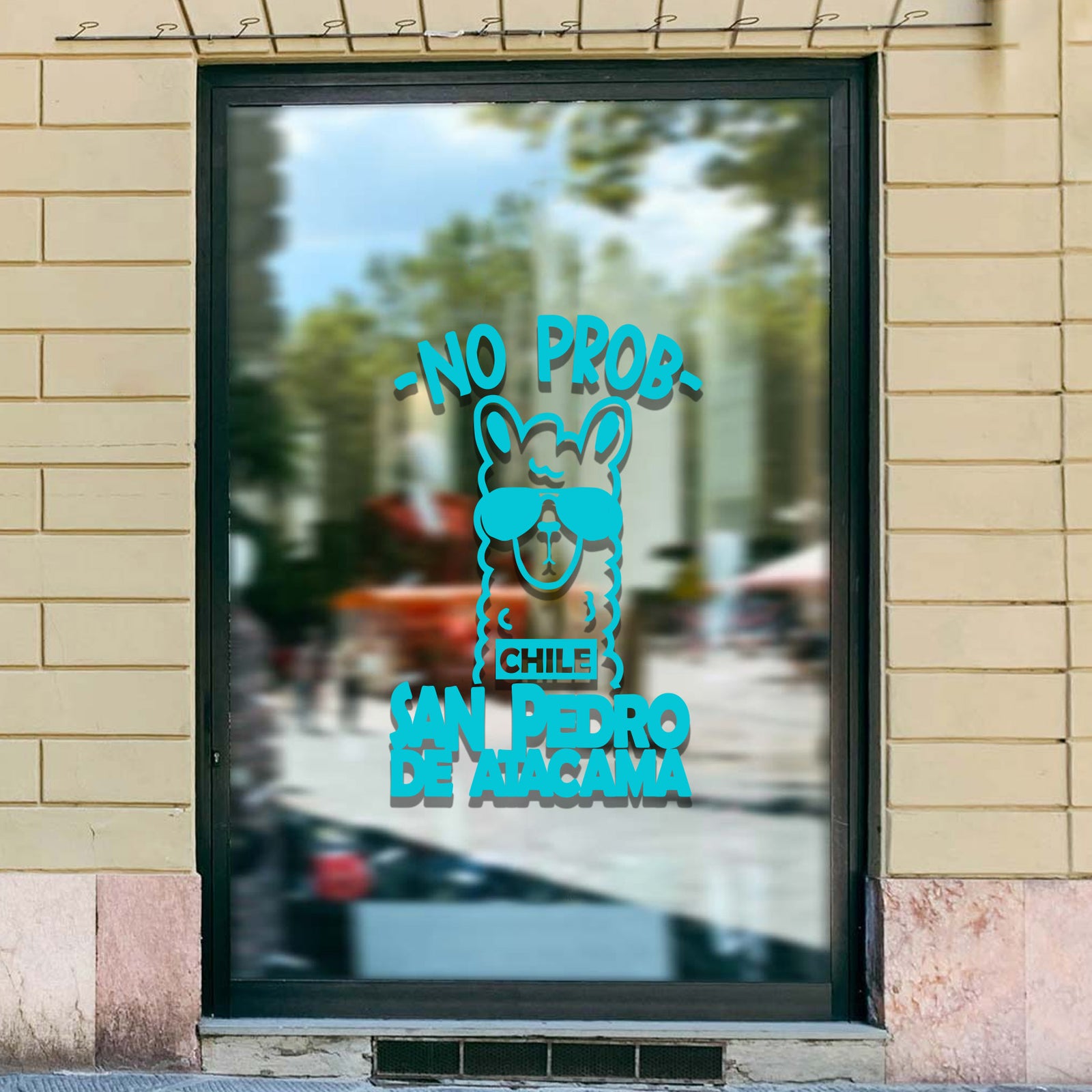 Adhesivo Llama No Prob San Pedro De Atacama