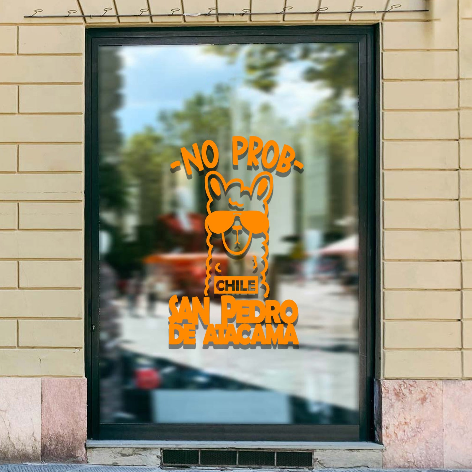 Adhesivo Llama No Prob San Pedro De Atacama