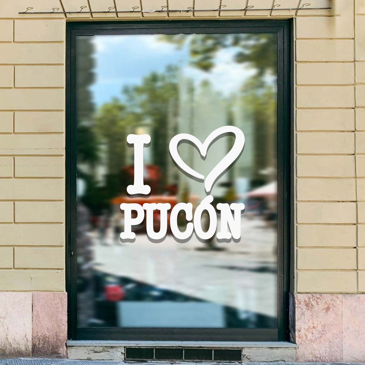 Adhesivo I Love Pucón