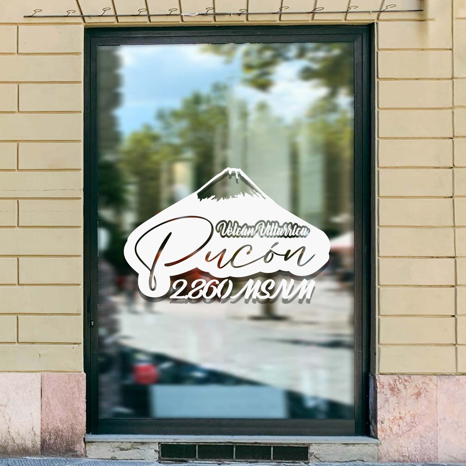 Adhesivo Volcán Villarrica Pucón