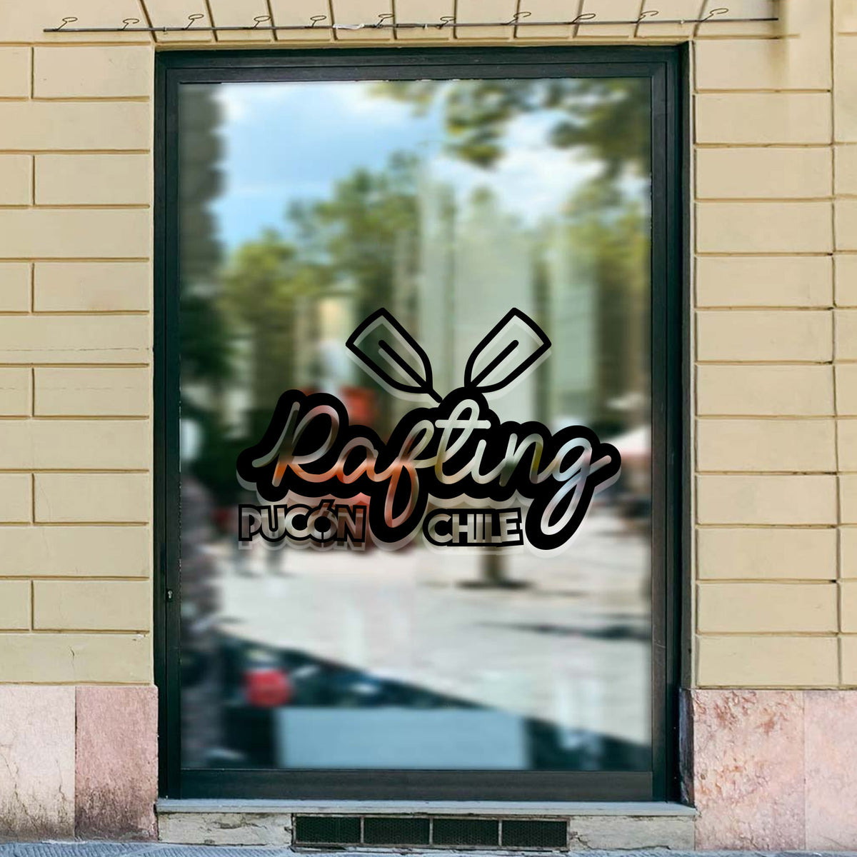 Adhesivo Rafting Pucón