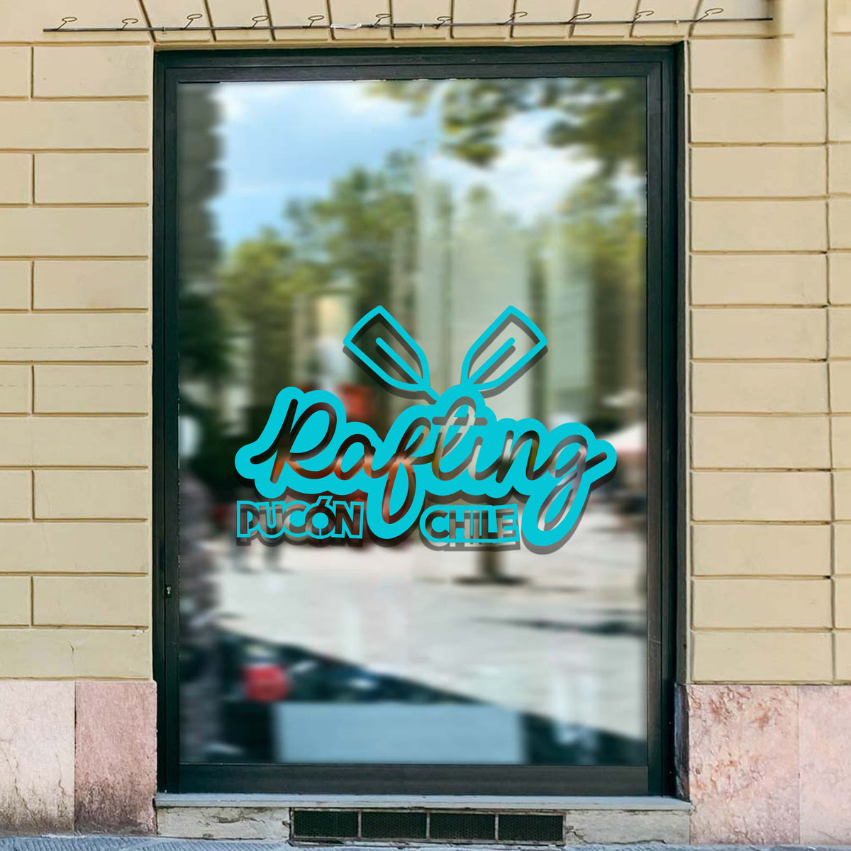 Adhesivo Rafting Pucón