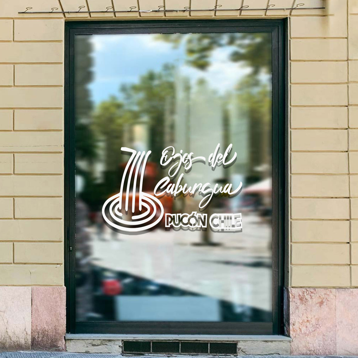 Adhesivo Ojos del Caburgua