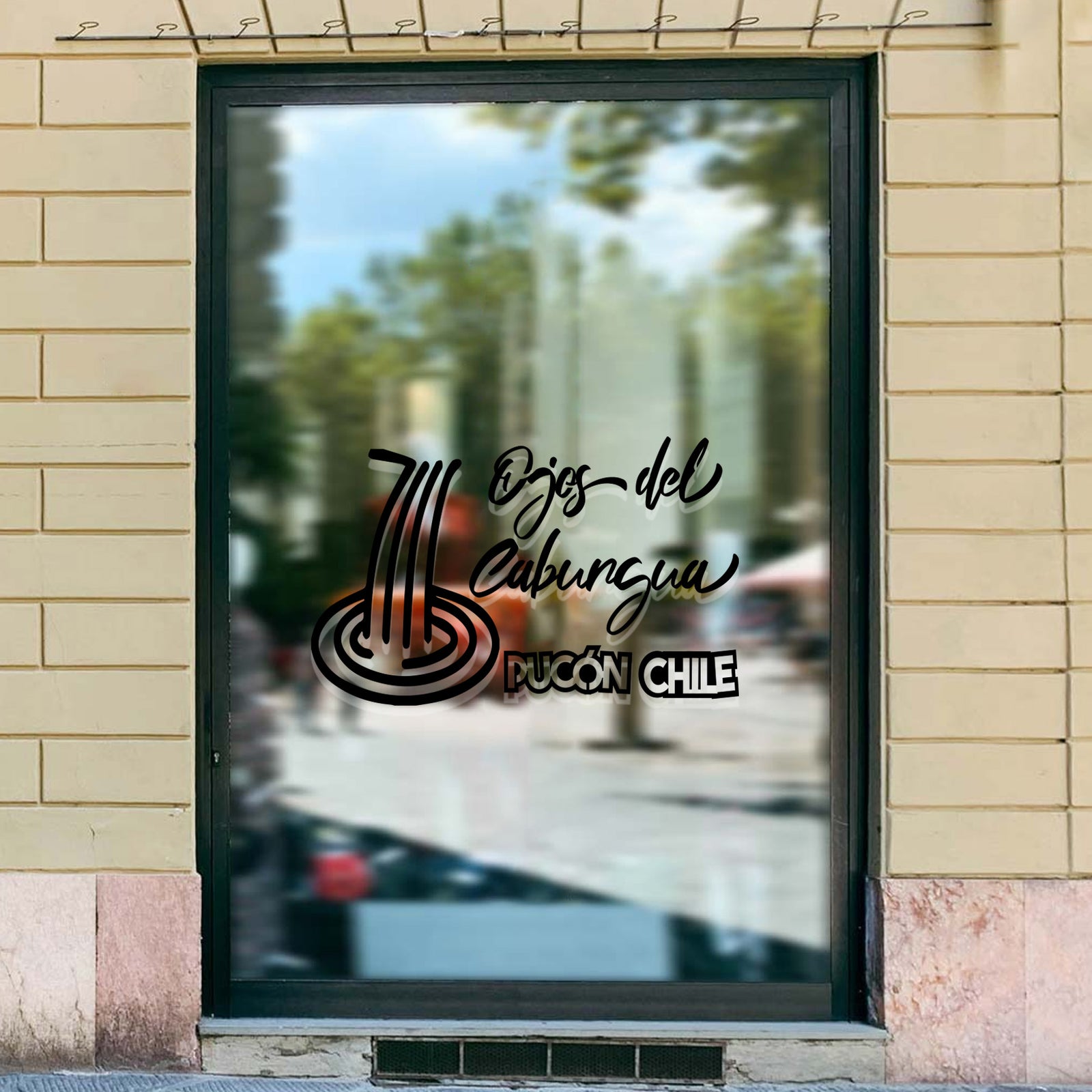 Adhesivo Ojos del Caburgua