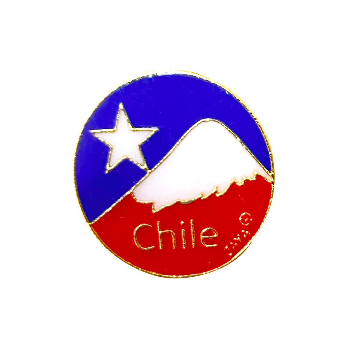 Pins Chile, Pack 3 unidades