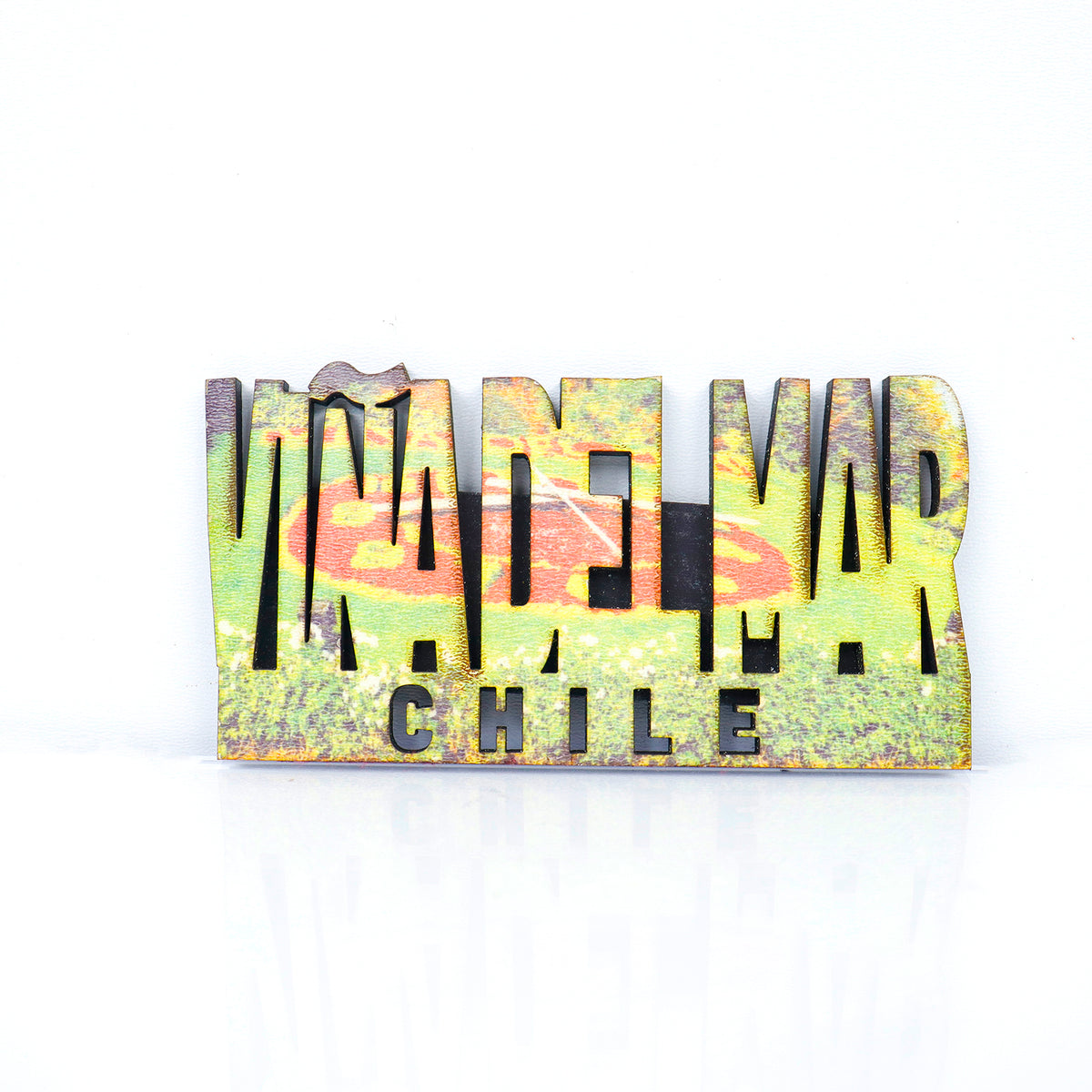 Imán letra LUGARES TURISTICOS CHILE