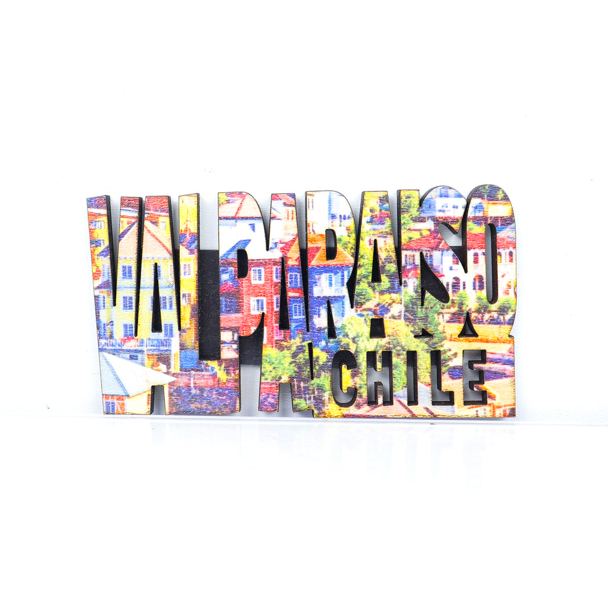 Imán letra LUGARES TURISTICOS CHILE