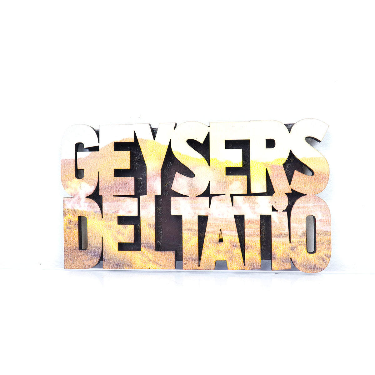 Imán Letra color San Pedro de Atacama