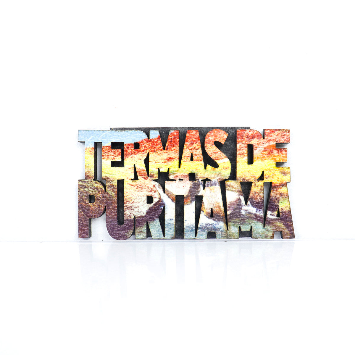 Imán Letra color San Pedro de Atacama