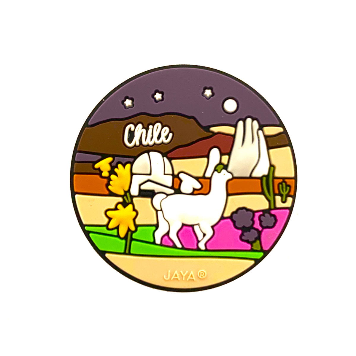 Imán goma Norte de Chile