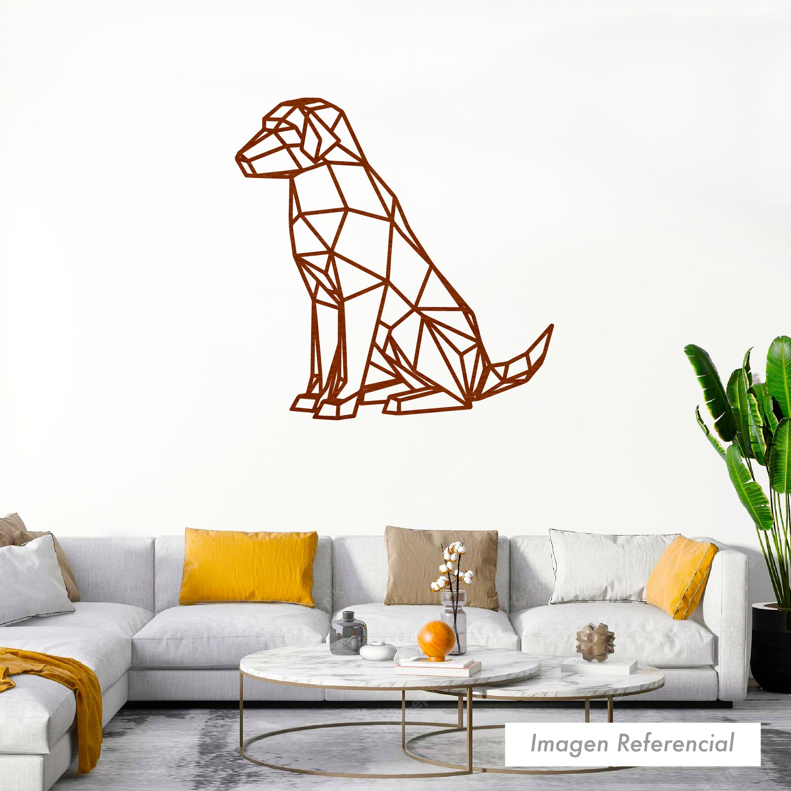 Animales Geométrico Perro