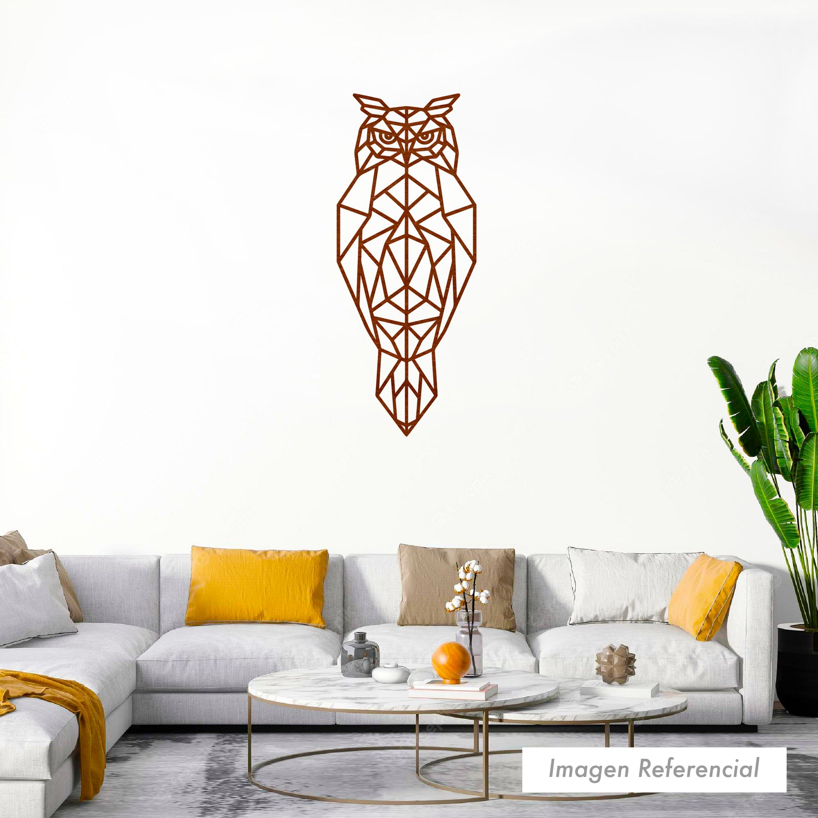 Animales Geométricos búho