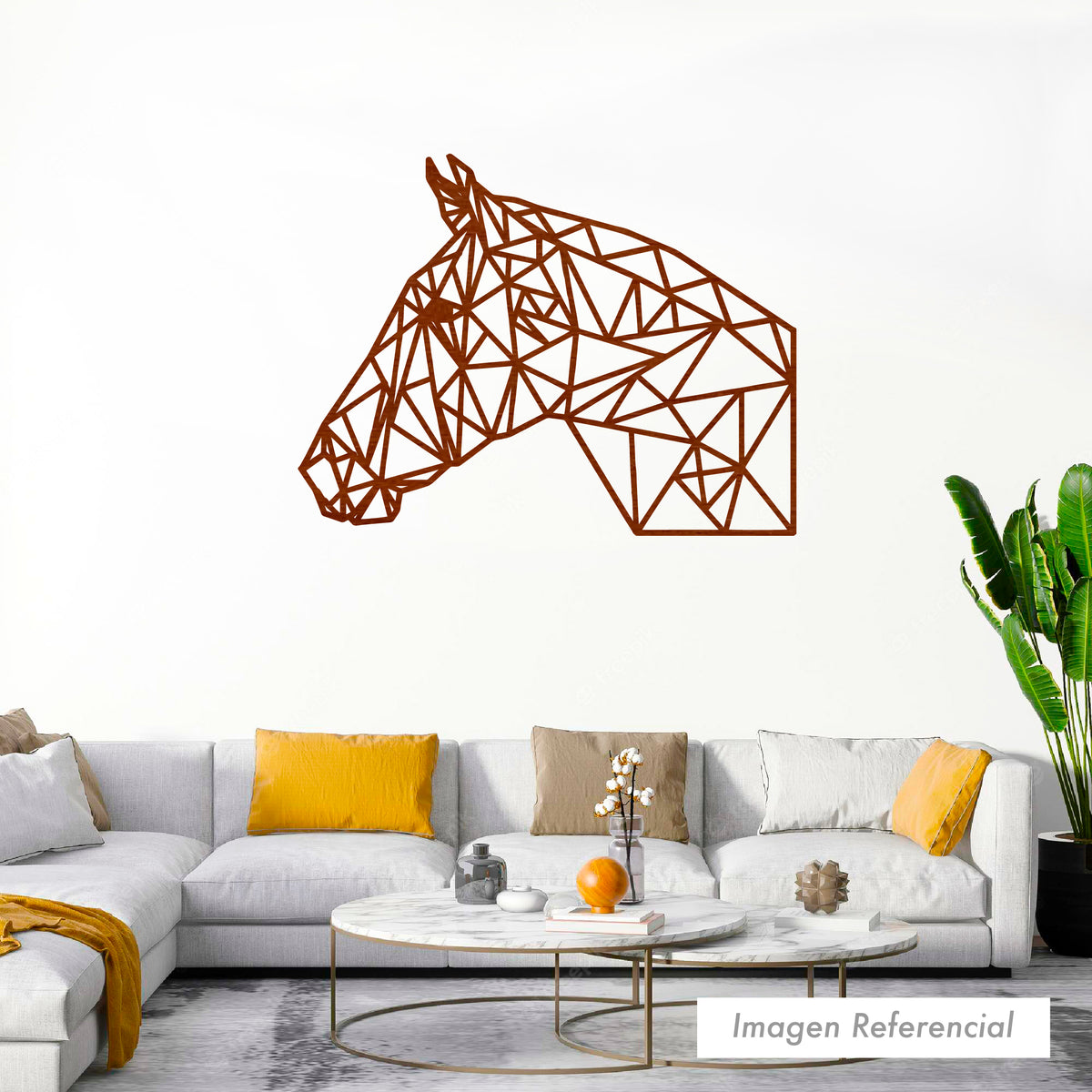 Animales Geométrico Caballo