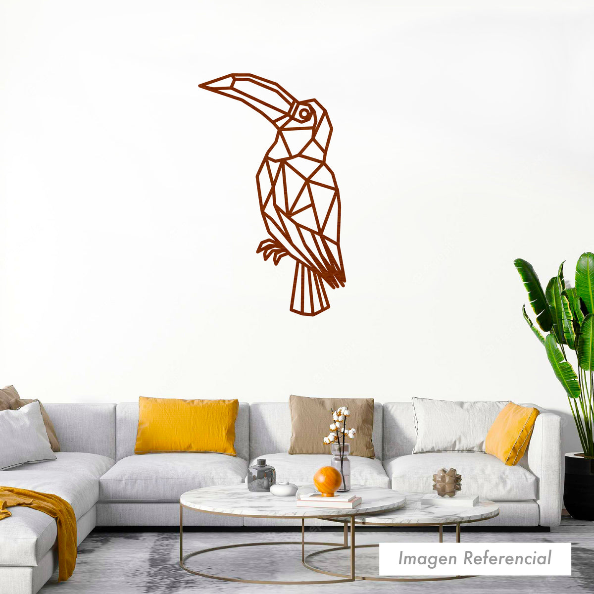 Animales Geométricos Tucán