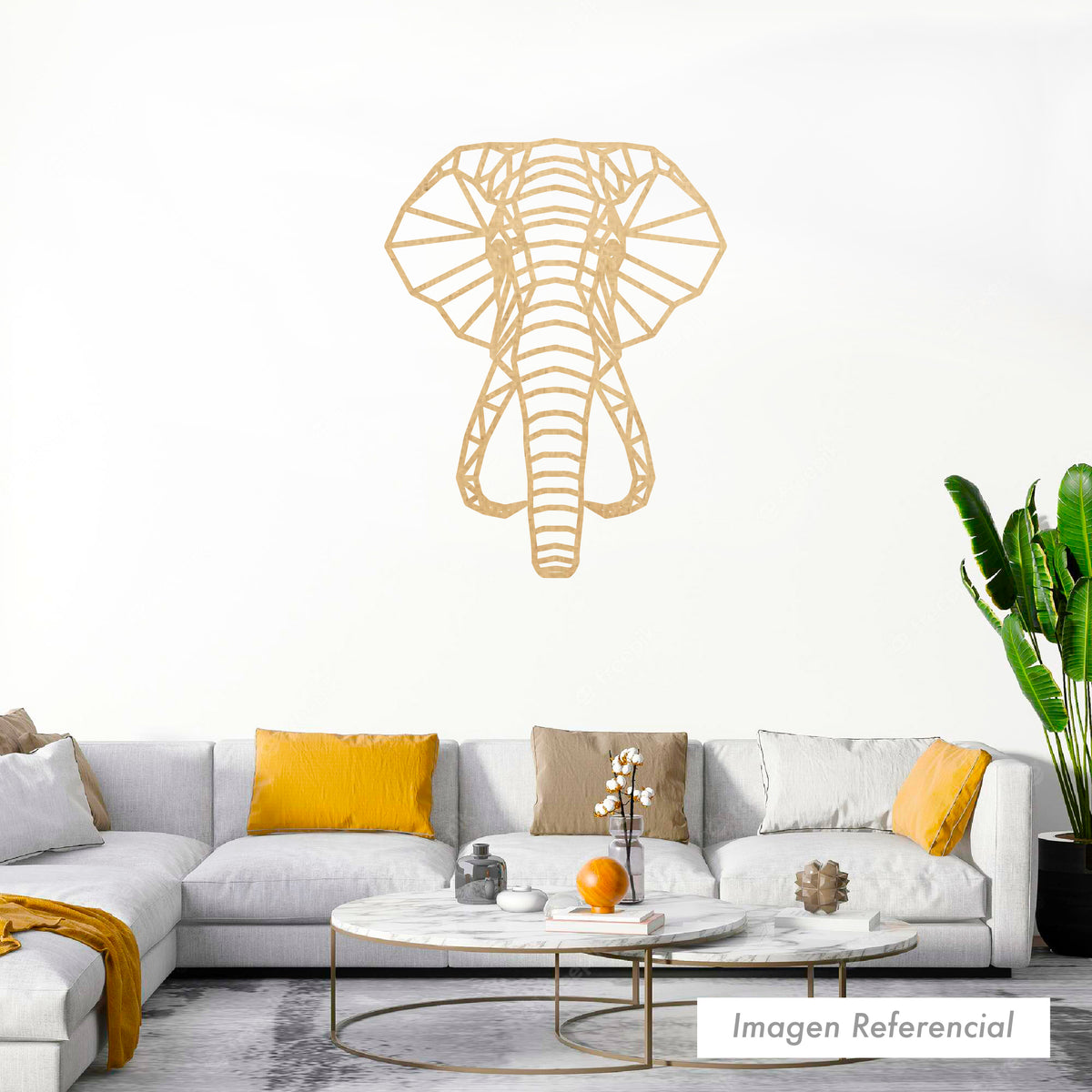 Animales Geométricos Elefante