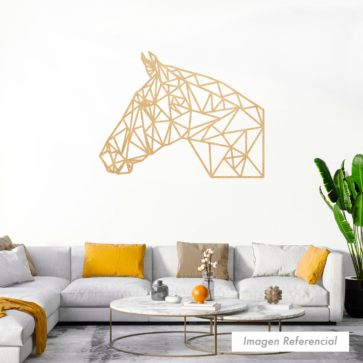 Animales Geométrico Caballo