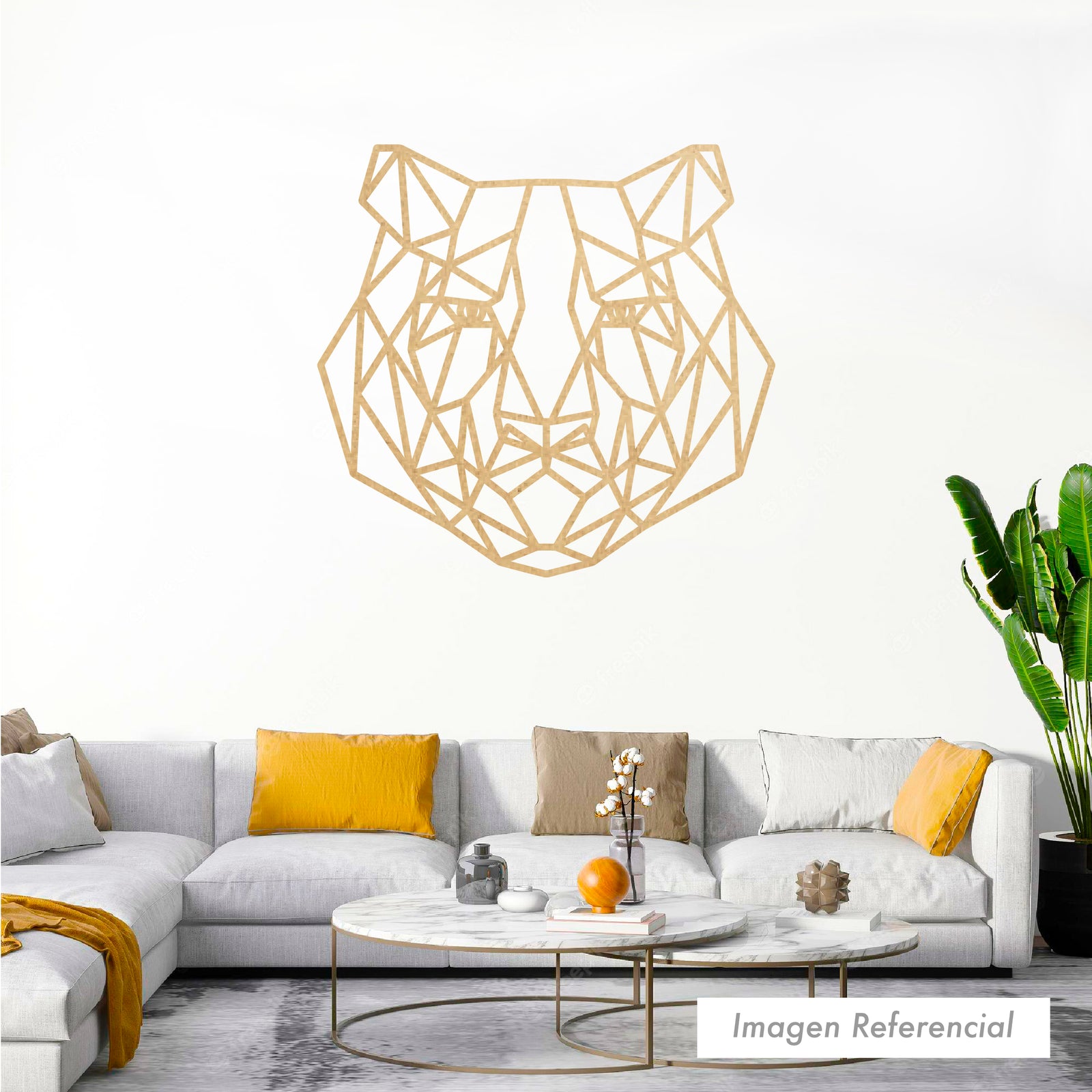 Animales Geométrico Tigre