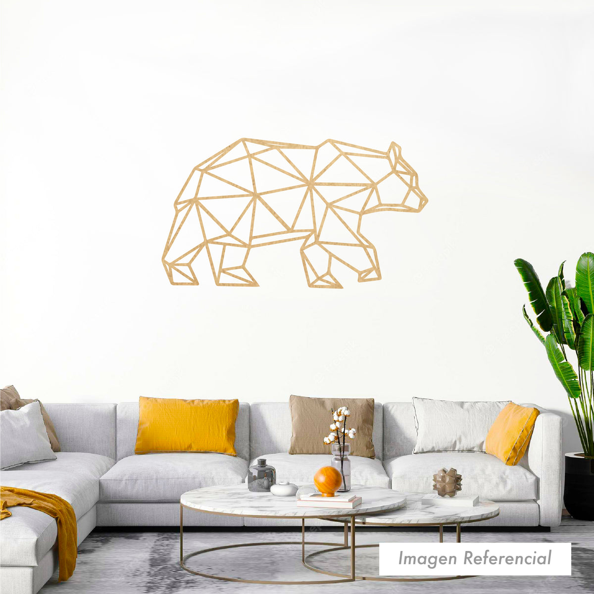 Animales Geométricos Oso