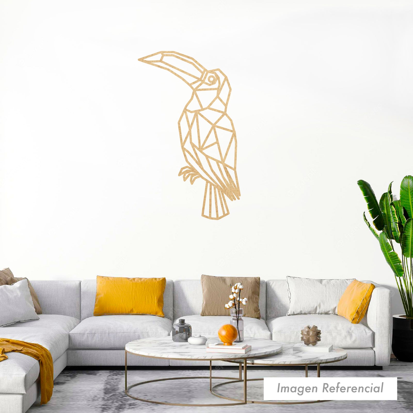 Animales Geométricos Tucán