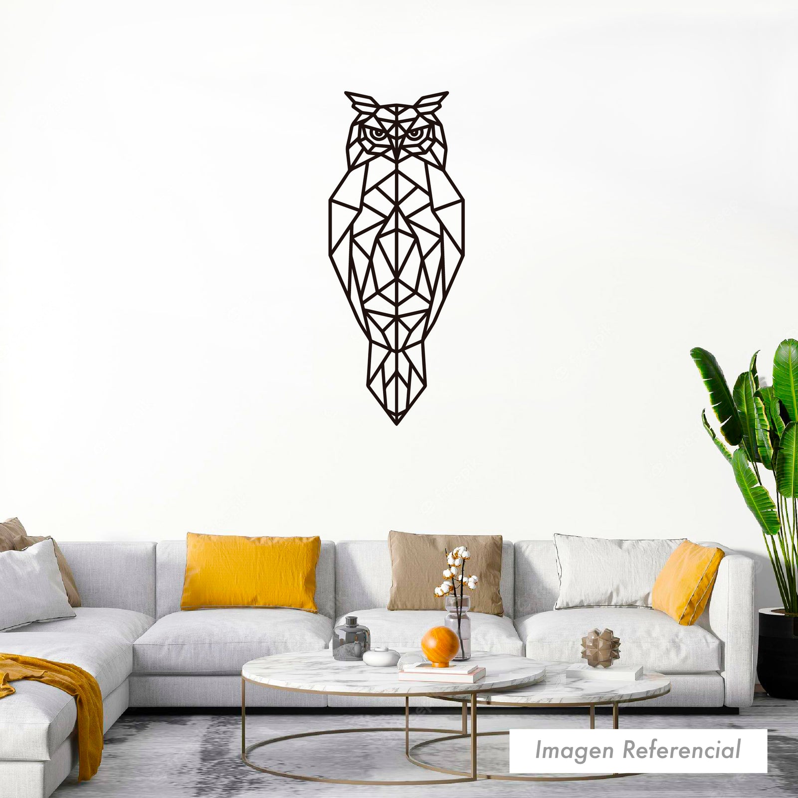 Animales Geométricos búho