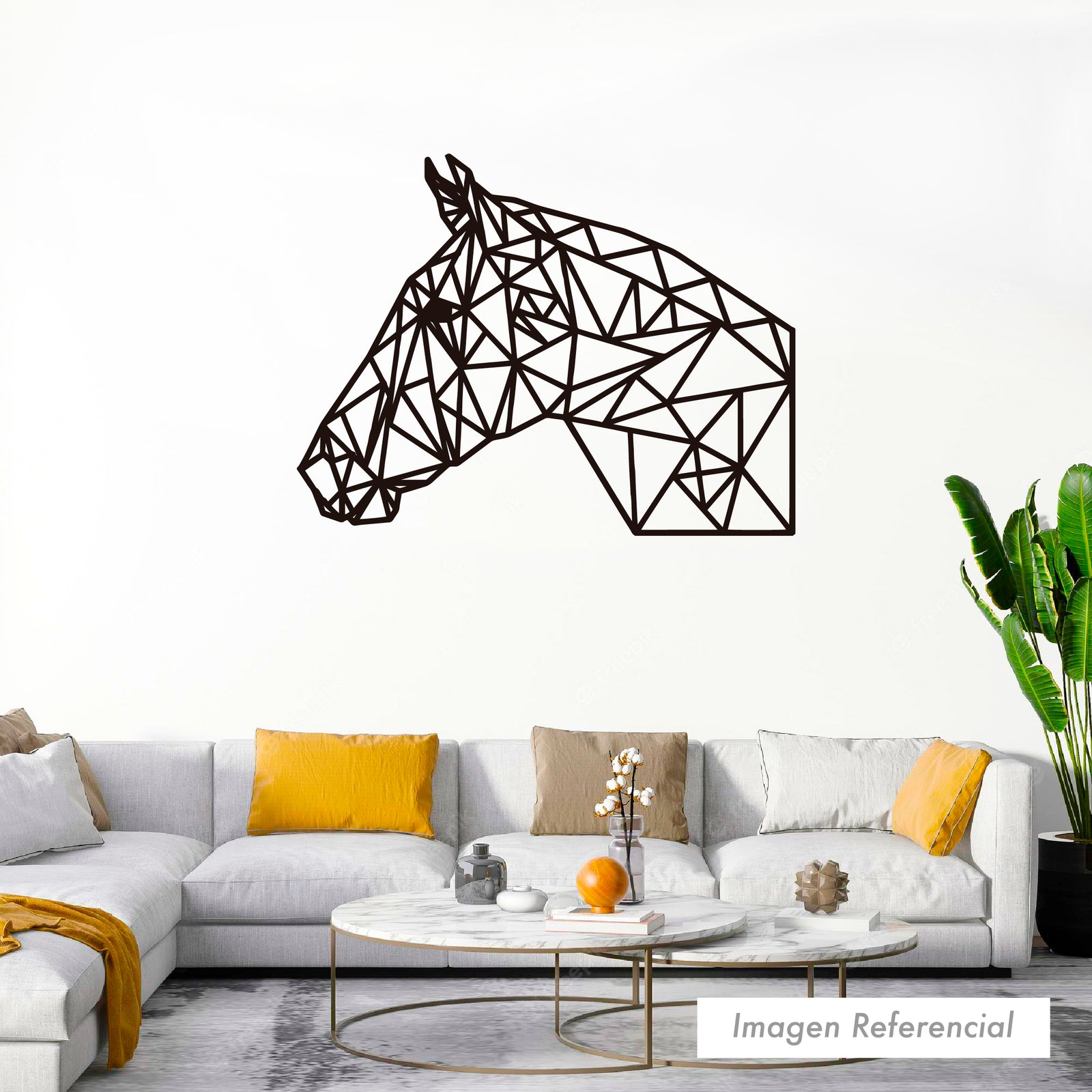 Animales Geométrico Caballo