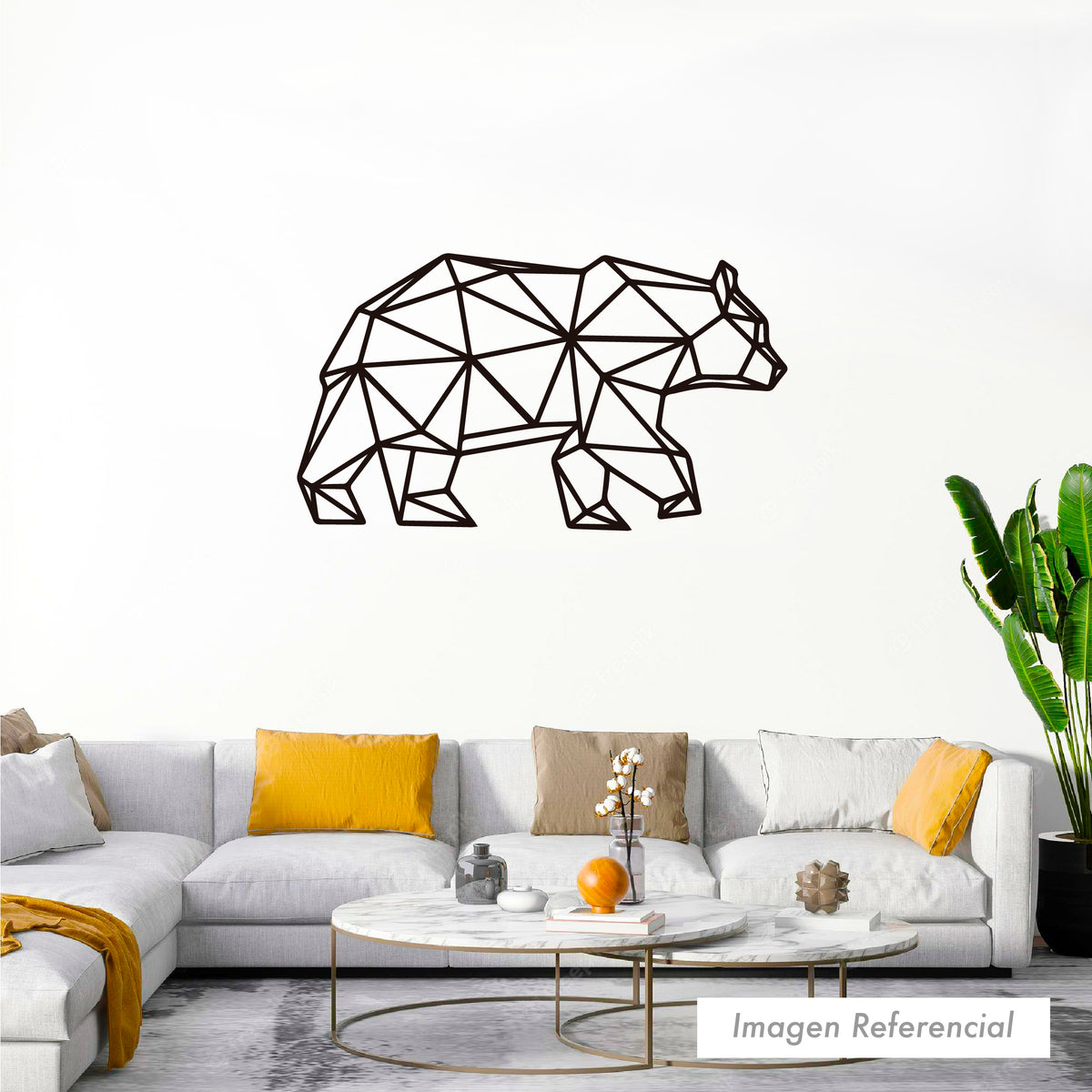 Animales Geométricos Oso