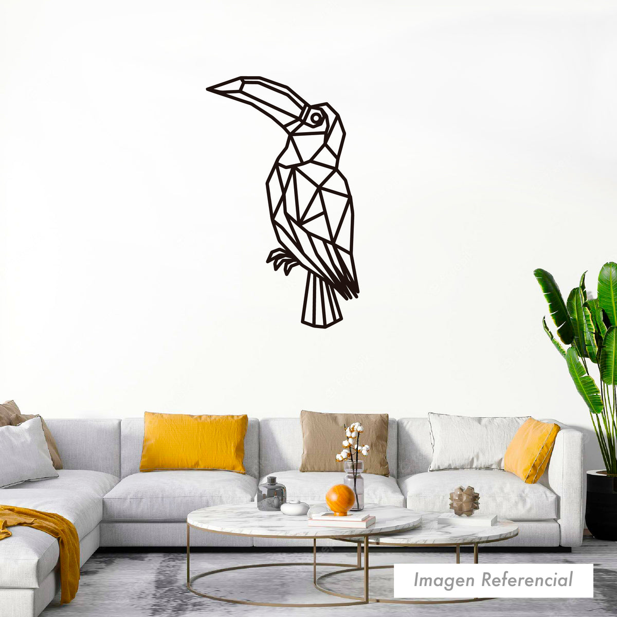 Animales Geométricos Tucán