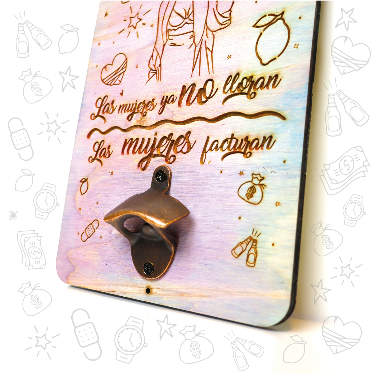 Destapador Pared - ¡Las mujeres ya no lloran!