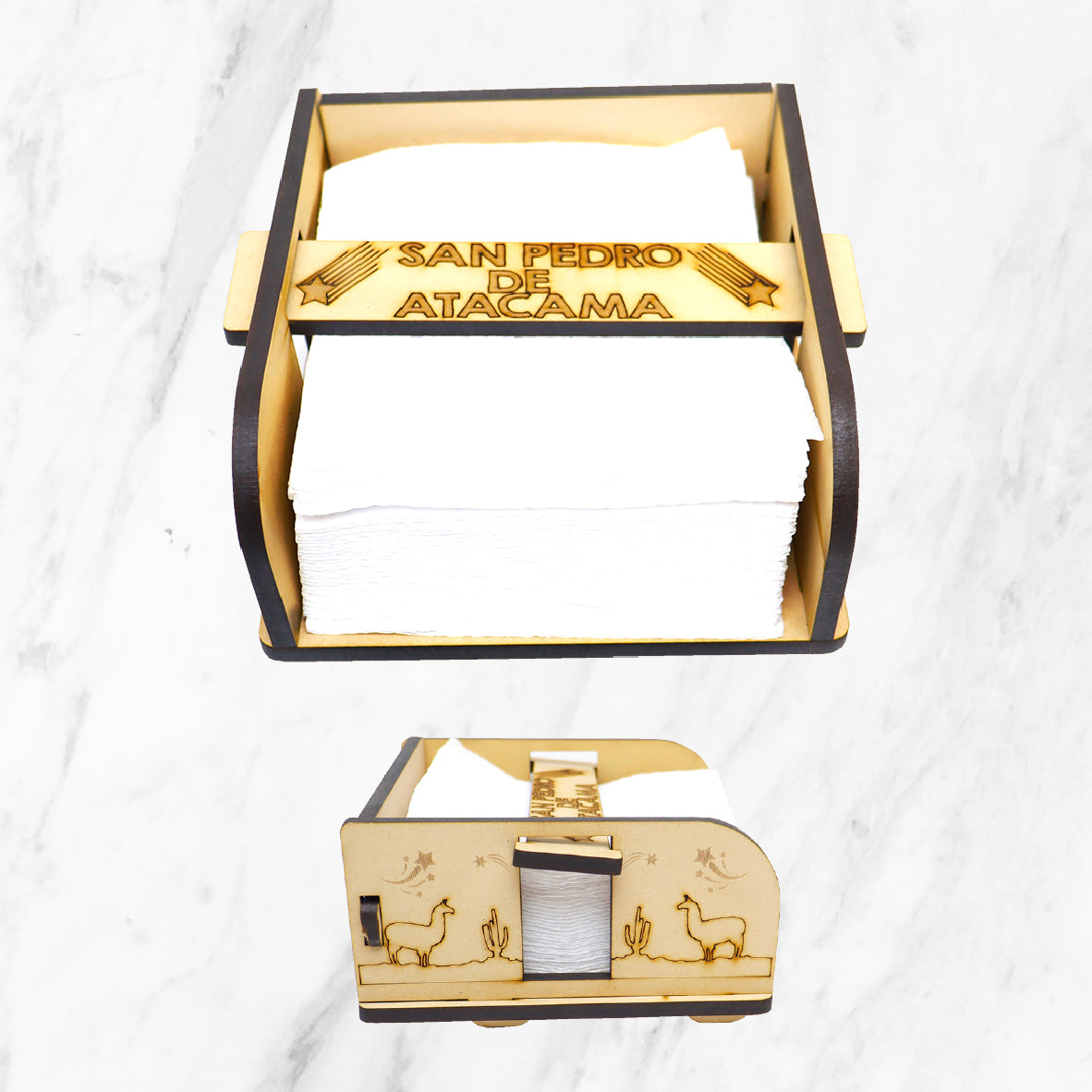 Servilletero cuadrado