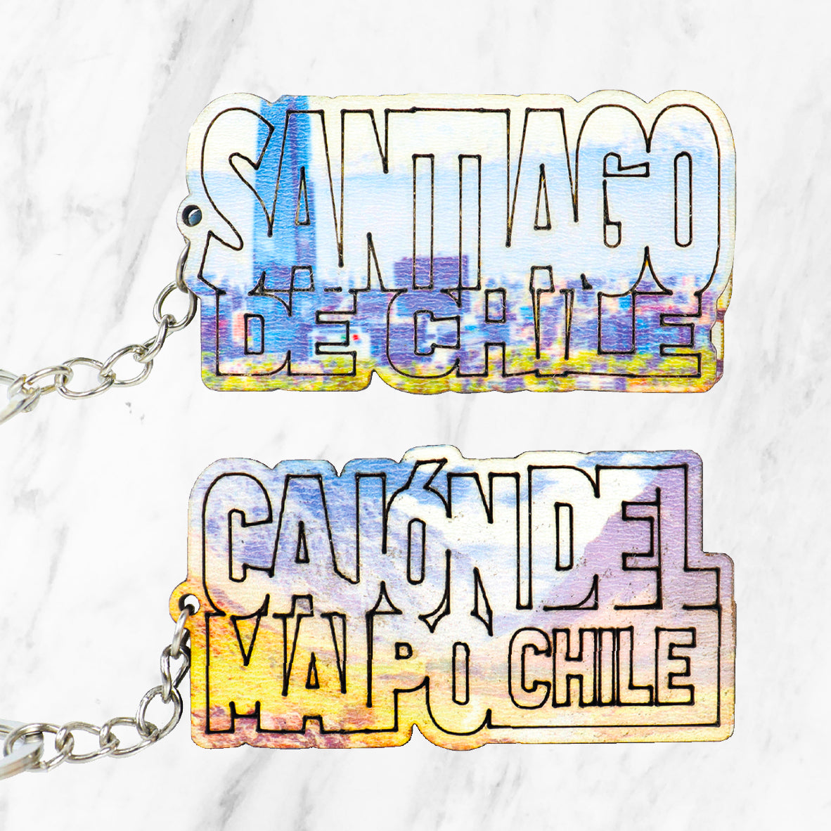 Llavero color simple